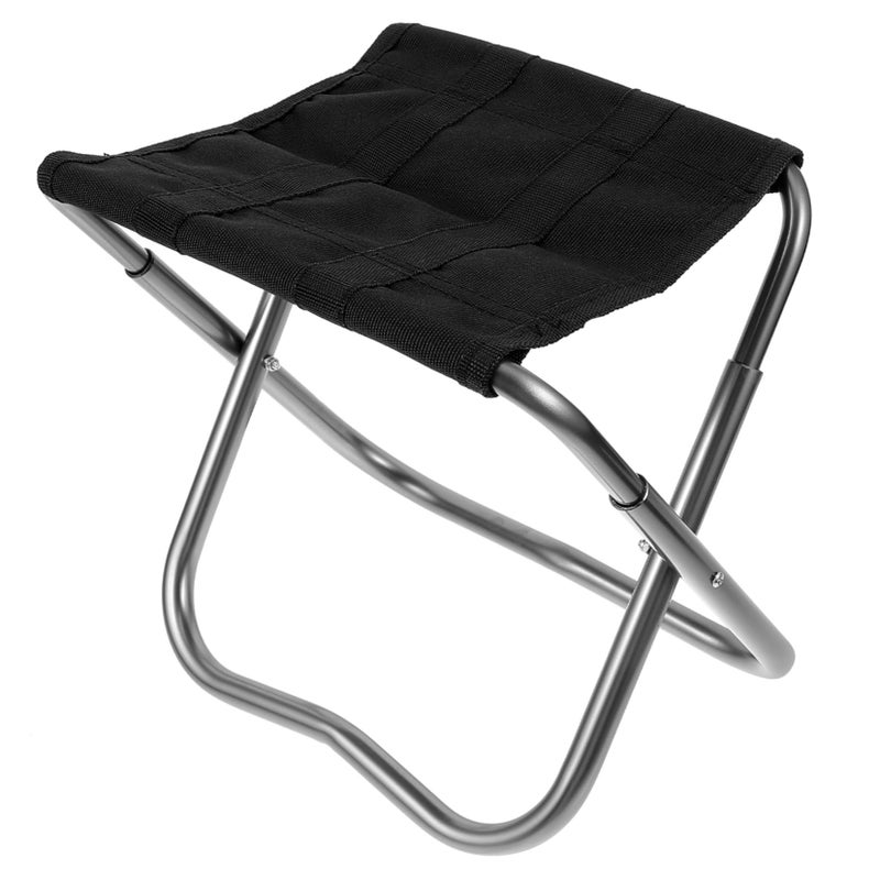 Folding Camping Stool Portable Chair Bench Outdoor Accessory Blue - Image 2