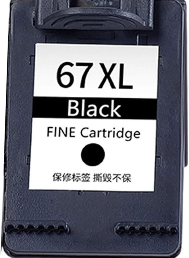Recycled 67XL Black Cartridge For 2723 2721 2330 4122 Printers Easy Installation Superior Color - Image 2