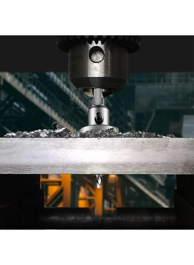 RNS TCT Hole Saw ECO 63 mm, TCT Metal Core Cutter with Pilot Drill, Arbor and Hex Key for Precision Steel, Sheet Metal and Industrial Drilling - Image 2