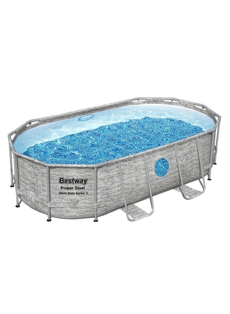 بست واي حمام سباحة ضخم كامل مع مضخة تصفية 427x250x100 سم - 56714 - Image 2