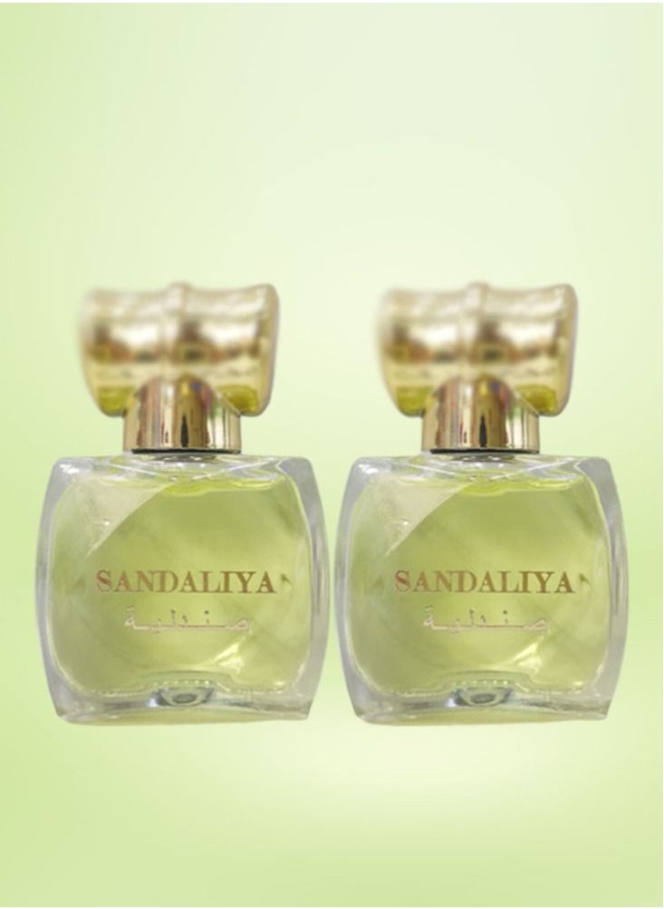 ملكي 2 قطع عطر صندلية 20 مل  - Image 1