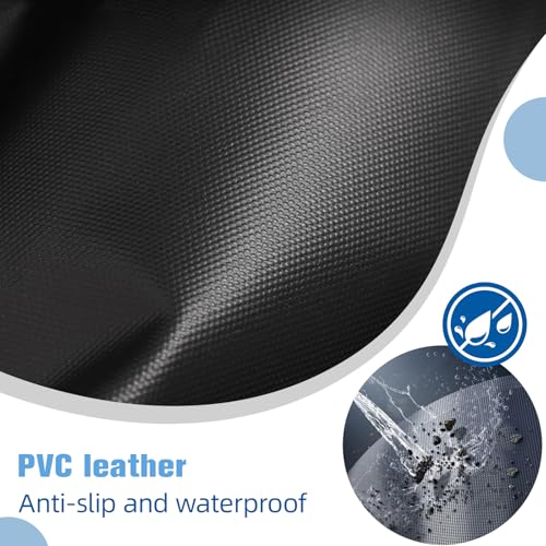 Wacece ATV Seat Cover Non-Slip Soft Waterproof for LTZ400 LTZ 400 LTZ400Z Quadsport Z400 2x4 2009-2014, High Elastic Leather White - Image 3