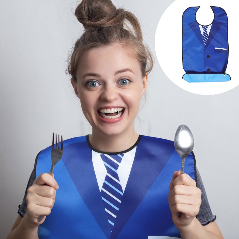 Household Bib Wear-resistant Elderly Bib Delicate Clothing Protector Adult Accessory - Image 5