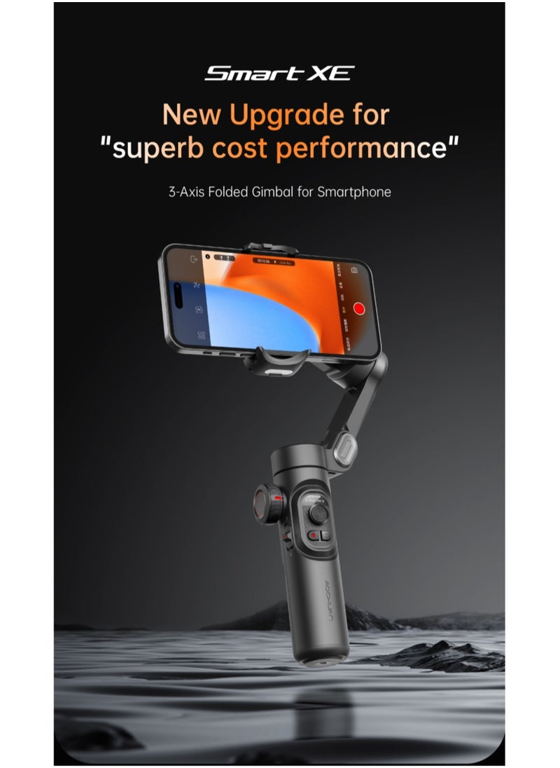 AOCHUAN - AOCHUAN XE Phone Gimbal Stabilizer 3-Axis Smartphone Foldable Gimbal for iPhone Gimble with Focus Wheel TikTok YouTube Vlog Stabilizer for iPhone 15 14 13 12 Pro Max & Android - Smart XE - Image 1