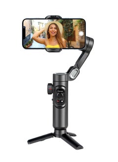 AOCHUAN AOCHUAN XE Phone Gimbal Stabilizer 3-Axis Smartphone Foldable Gimbal for iPhone Gimble with Focus Wheel TikTok YouTube Vlog Stabilizer for iPhone 15 14 13 12 Pro Max & Android - Smart XE  - Image 1