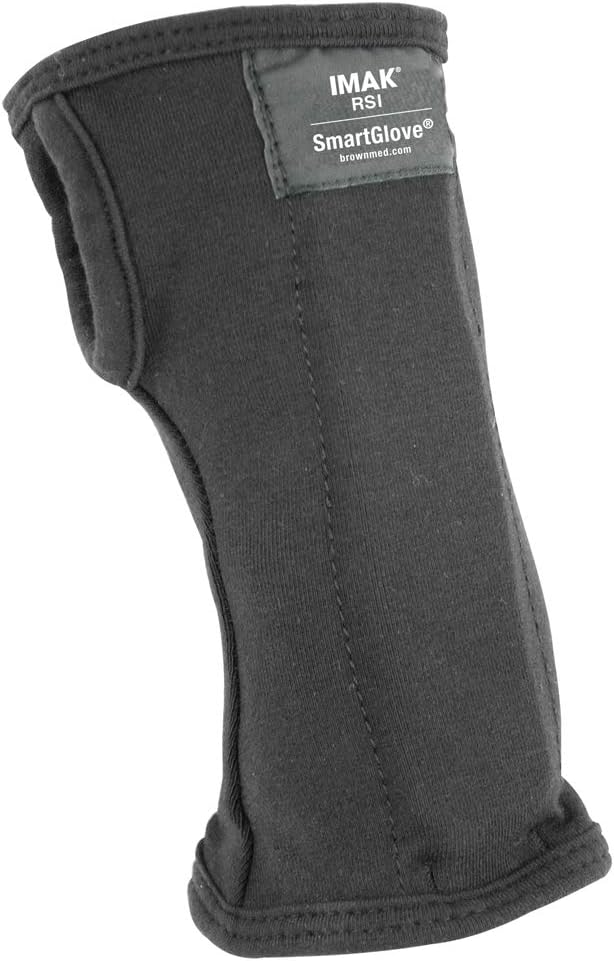 IMAK Brownmed RSI SmartGlove  Glove for Arthritis Tendonitis  Carpal Tunnel  Compression Glove  Working  Gaming Wrist Support Brace with Splint  Medium - Image 1