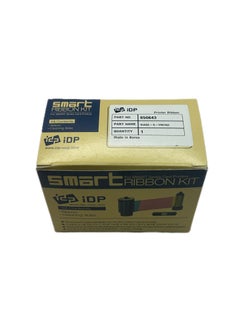 IDP Smart-30 & 50 series plastic card printer ribbon by IDP - YMCKO full-color, ribbon with cleaning roller, 250 cards/roll (650643)  - Image 2