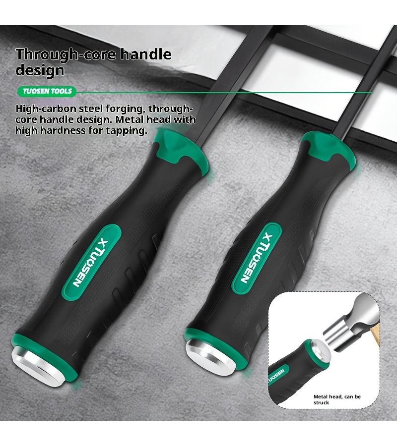 Multi Function Steel Pry Bar Folding Ruler Tire Lever Model 254161 - Image 4