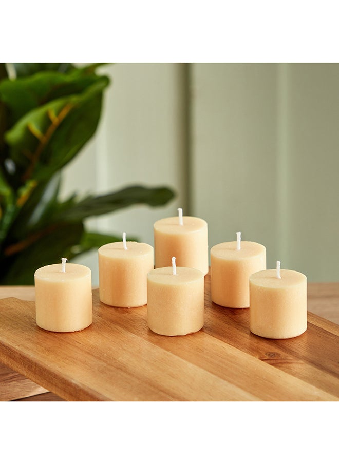Home Box Audrey 6-Piece Vanilla Votive Candle Set 32 g  - Image 1