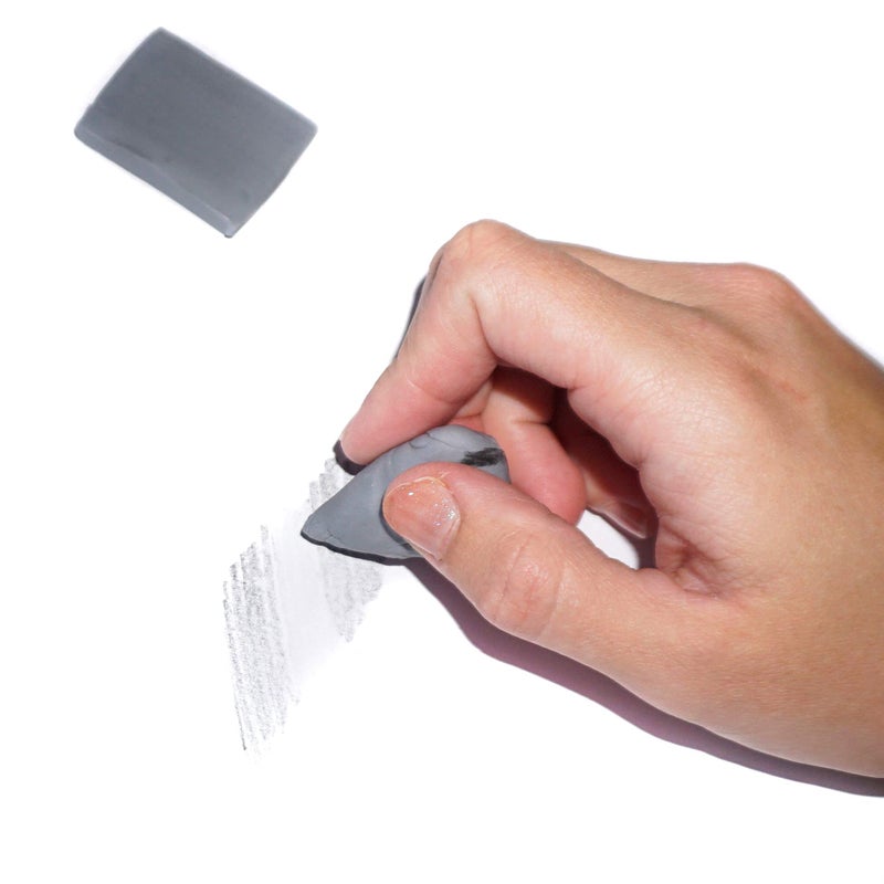June Gold Kneaded Rubber Erasers, Gray, 18 Pack - Blend, Shade, Smooth, Correct, and Brighten Your Sketches and Drawings - Image 4