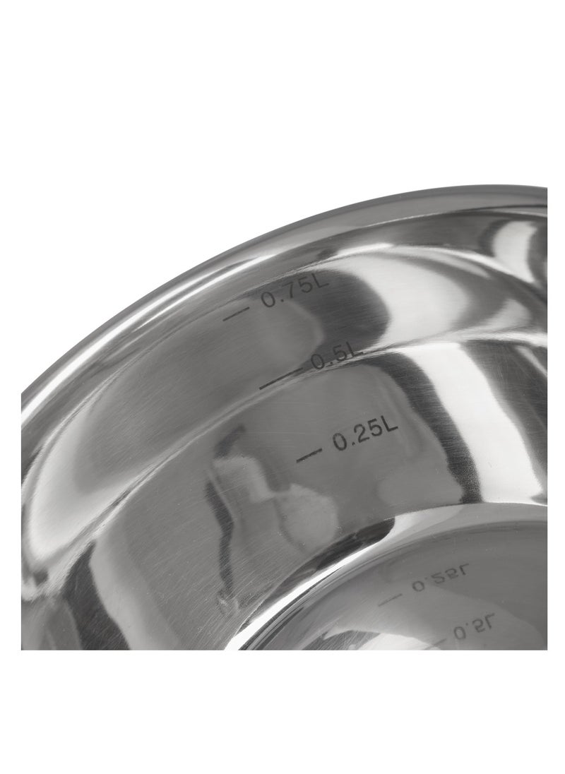 Fissman - Saucepan 1000mL with Measuring Mark, Stainless Steel Saucepan 14x7cm Felice Series - Image 1