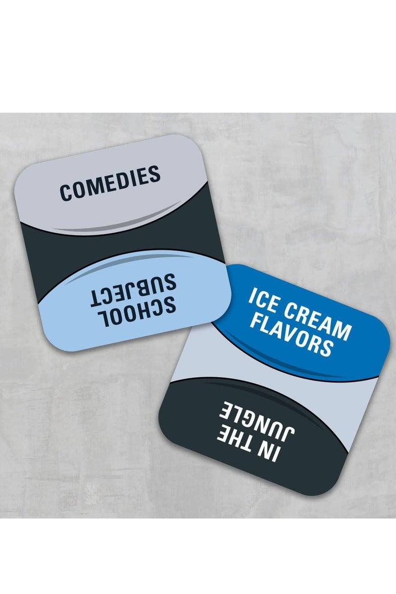 لعبة تابل ، لعبة لوحة عائلية سريعة الخطى ، اختر فئة وسباق ضد المؤقت لتكون آخر لاعب ، لعبة تعليمية رائعة لجميع الأعمار - Image 4