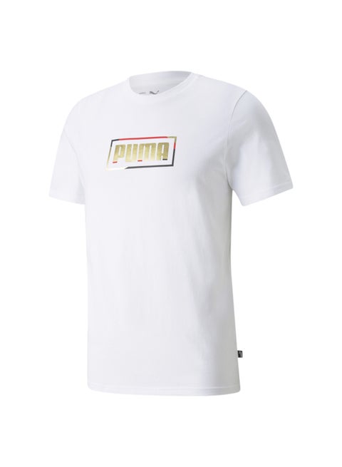 Graphic Mens White T-Shirt