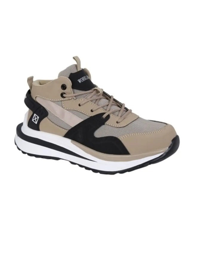 Workland PUM SBP Mid-Ankle Protective Safety Shoe - Light Brown - Image 1
