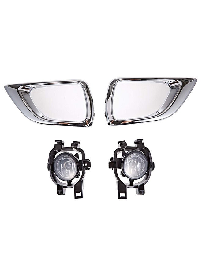 DLAA مجموعة DLAA من 2 مصباح ضباب NS722 مناسب لنافارا | فرونتير | NP300 2015-حتى الآن مع أسلاك ومفتاح - Image 1