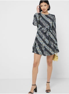 DOROTHY PERKINS Floral Print Belted Dress  - Image 4