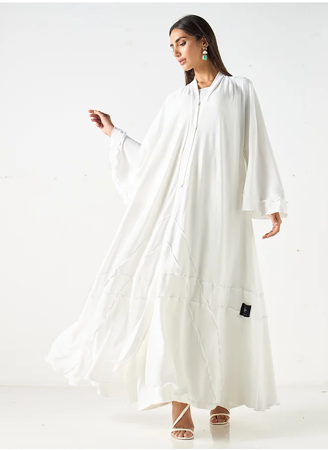 Hadiyath Al Madinah Classic Flowy Abaya - HM