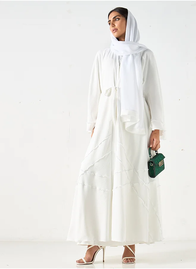Hadiyath Al Madinah Classic Flowy Abaya - HM