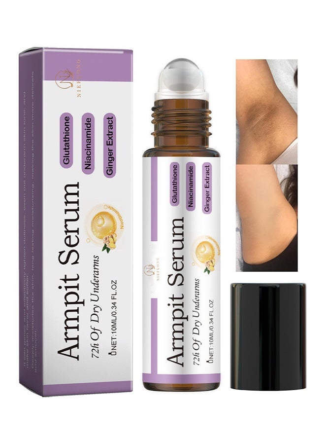 OUHOE Armpit Serum - 72h Of Dry Underarms  ,Brightening Booster Cream, Dark Spot Cream,Underarm Cream Body  Parts Knees Elbows Inner Thigh 10ml  - Image 1