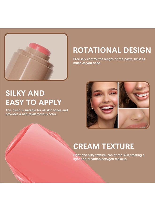 lakerain Pocket Blush ,Soft & Velvety Texture,Long-Lasting, Luminous Finish ,Hydrating & Blendable , Natural Glow for All Skin Types #01 - Image 3