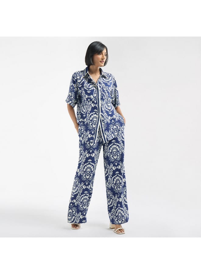 Splash FAV All-Over Print Shirt with Short Sleeves  - Image 2