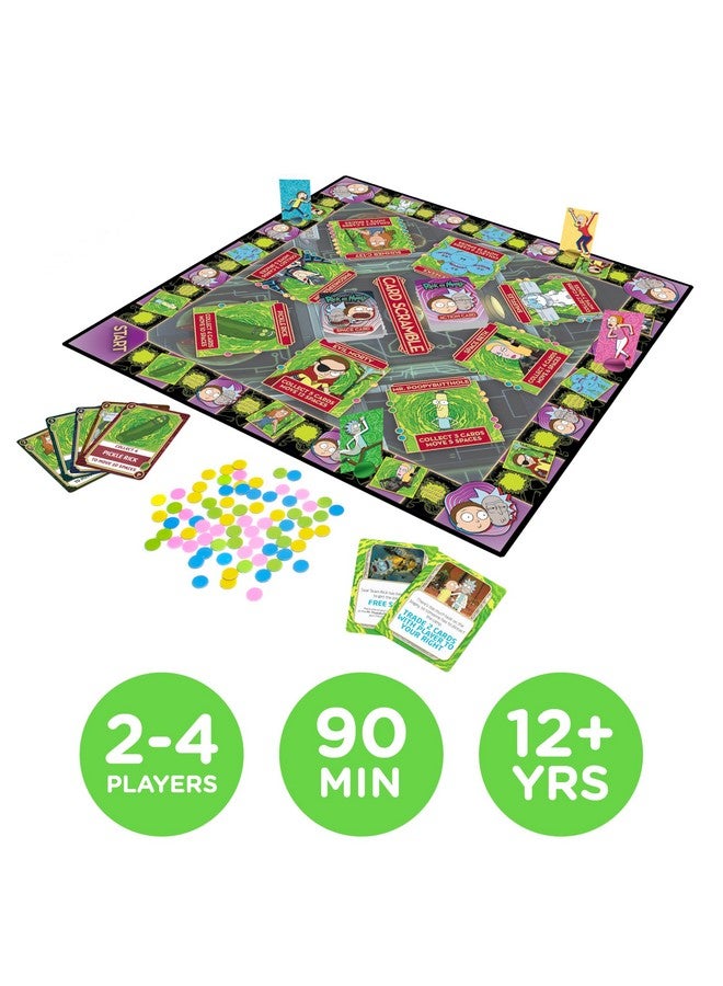 AQUARIUS - Rick and Morty Card Scramble Board Game - Image 2