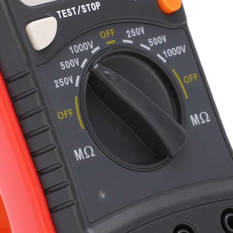 Insulation Tester: ABS Material Durable Digital Meter - LCD Display 1999MΩ Range Portable Electrical Tester for Electrical Equipment Maintenance, Testing and Inspection - Image 5