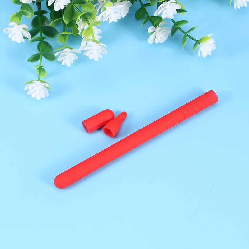 2pcs Silicone Pen Sleeve Pen Holder Protective Cover Compatible for Apple Pencil 2 - Image 5