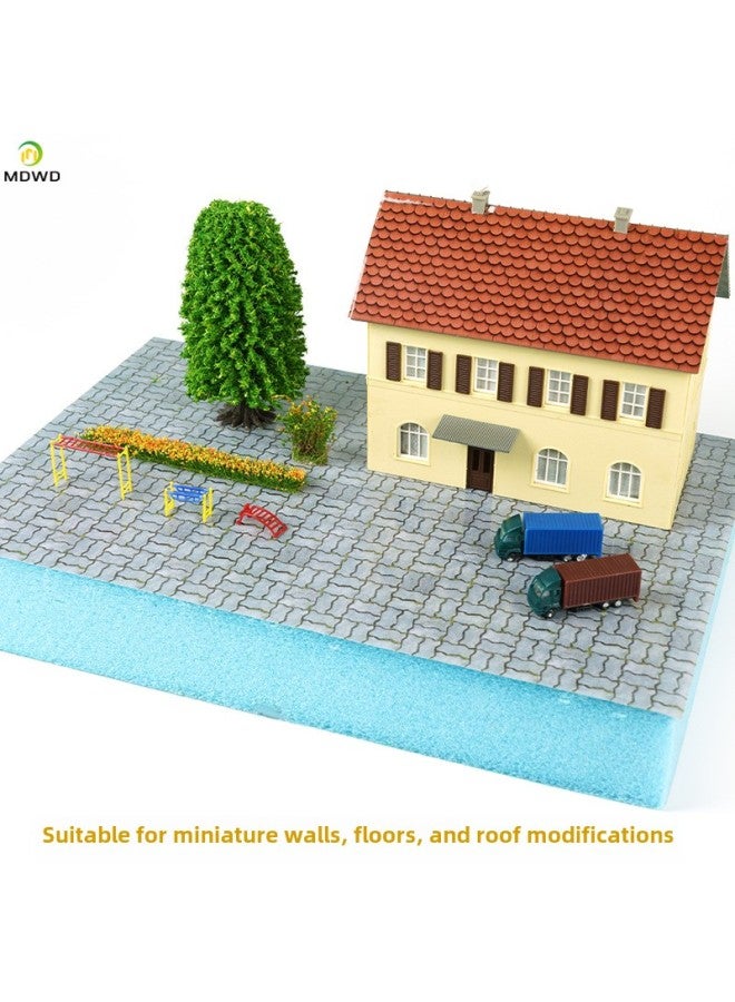 Microscopic Simulation Wall Decal Material Clear Adhesive Backing Multi-Size Plastic Building Model Decoration Sticker DIY-Color:QZ-12  - Image 4