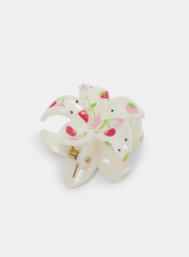 Styli Printed Hair Claw