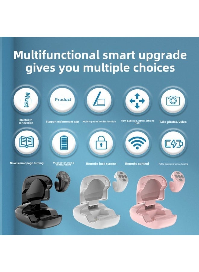 Bluetooth Ring Remote Control Wireless Controller TikTok Kuaishou E-book Ring Remote Control Ring-Color:Skin Color - Image 2