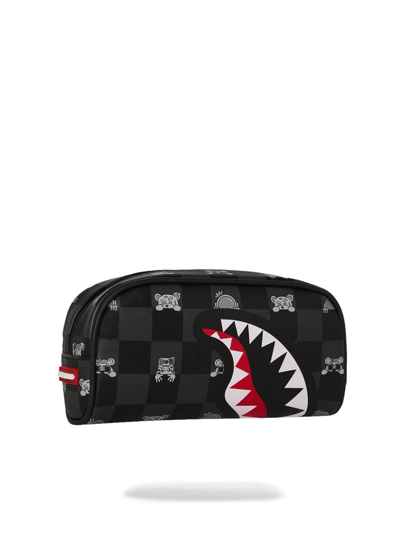 SPRAYGROUND حقيبة فحص شخصية رمادية - Image 2