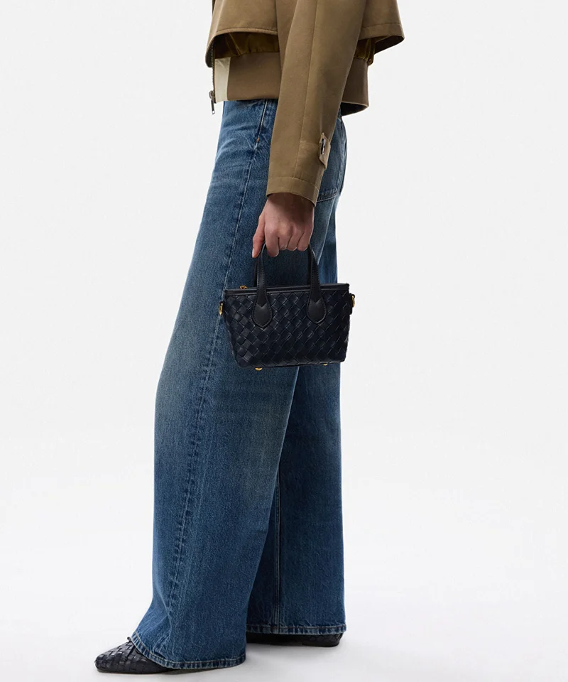 ابيكول Lattice Top Handle Bag