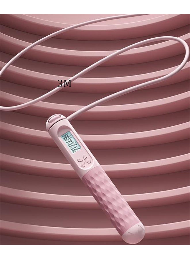 هومستر تخطي حبل, حبل القفز الرقمي قابل للتعديل الأوزان والطول, حبل القفز اللاسلكي مع عداد السعرات الحرارية وتذكير الإنذار, حبل القفز الموزن لللياقة البدنية, ممارسة, الملاكمة, صالة رياضية - Image 5