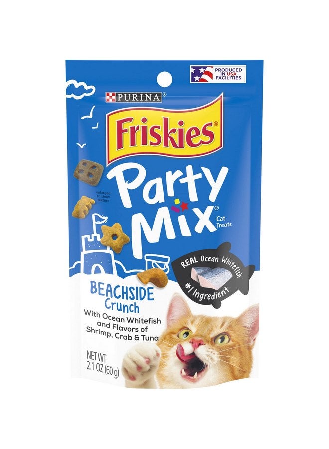 فريسكس Purina Friskies Party Mix Beachside Crunch (2.1 أونصة لكل منهما). عبوة من 4 قطع - Image 2