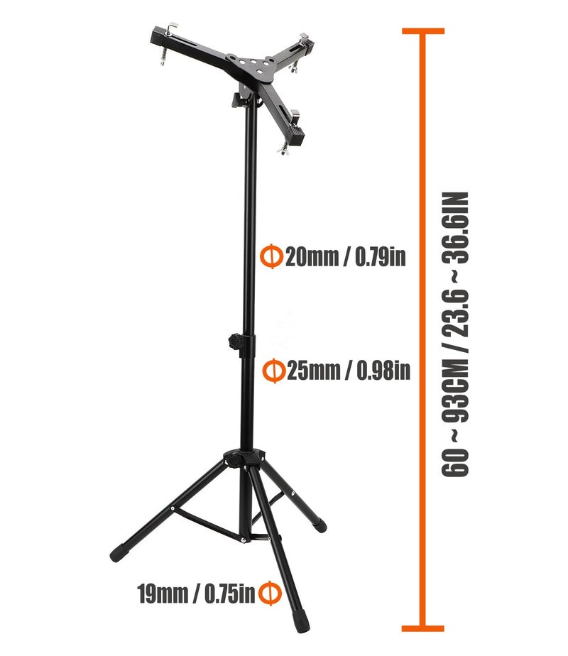Softline Pro Drum Practice Pad Stand, Foldable Drum Pad Stand Adjustable Height (SP 110) - Image 3