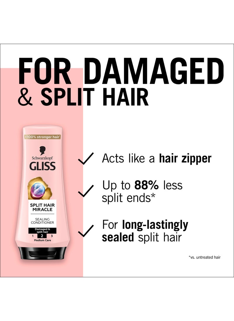 Gliss Split Hair Miracle - Sealing Conditioner 360ml - Image 4