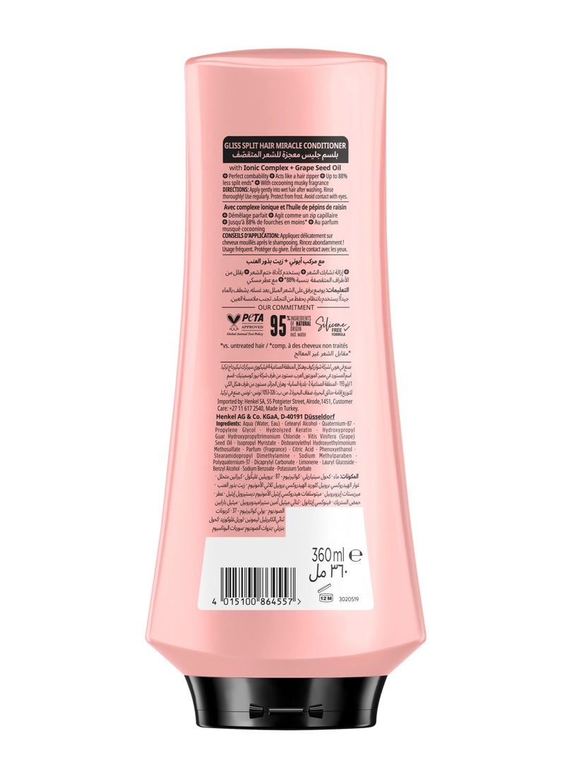 Gliss Split Hair Miracle - Sealing Conditioner 360ml - Image 2