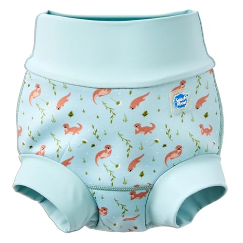 Splash About Happy Nappy Duo, Playful Otters, 3-6 Months - Image 1