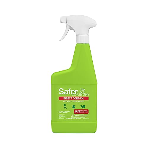 Safer Brand Garden SG5110 Insect Control and Killer Spray – Kills Aphids Beetles, Boxelder Bugs, Caterpillars, Earwigs, Spider Mites, Stink Bugs & More – Natural Oils Gentle on Plants – 24 fl oz - Image 1