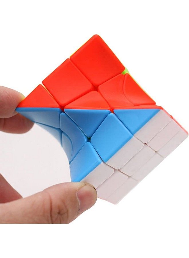 Yunteng مكعب تويست 3X3 بدون ملصقات مكعب سرعة ملون زاهي ألعاب سحرية (تويست من الدرجة الثالثة) - Image 3