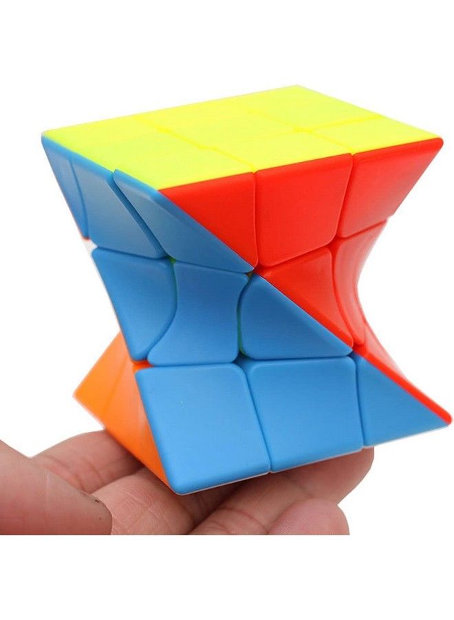 Yunteng مكعب تويست 3X3 بدون ملصقات مكعب سرعة ملون زاهي ألعاب سحرية (تويست من الدرجة الثالثة) - Image 2