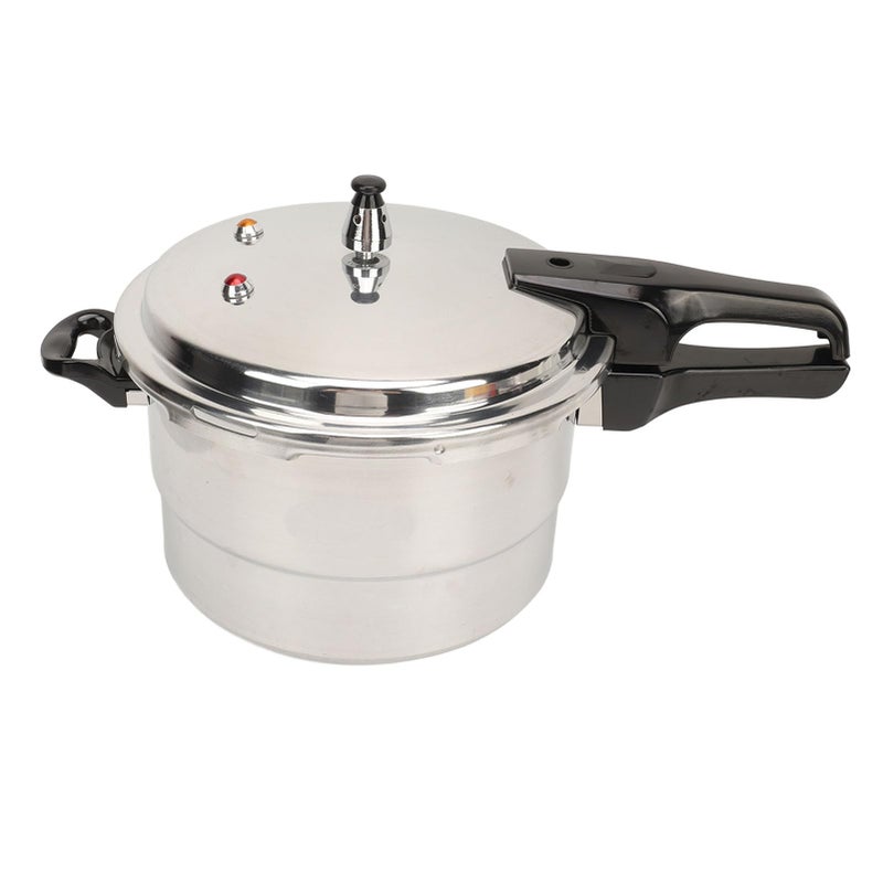 Multi Purpose Aluminum Pressure Cooker 18CM Induction Compatible Safety Valve Anti Clogging - Image 2