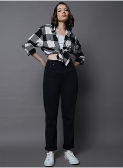 HIGH STAR Women Black Jeans  - Image 4