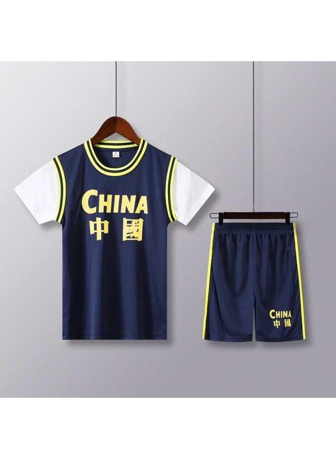 Basketball Uniform Suit Boy No. 24 Kobe Jersey Kindergarten Casual Wear Compeion Training Sportswear Custom