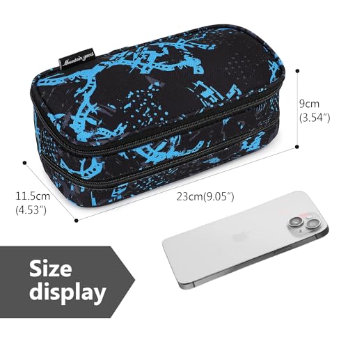 Mountain guest Pencil Cases for kids, Large Capacity Pencil Pouch, Office College School Marker Organizer Case pen for Men Women Adult Teens - Image 4