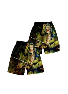 KUYING Summer One Piece Loose Home Five Guarter Shorts  - Image 1
