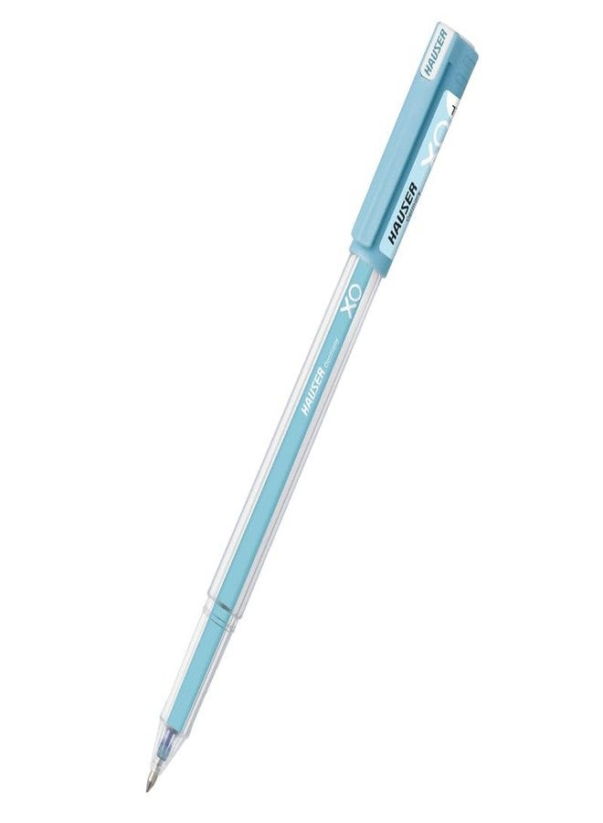 Hauser XO Jumbo Gel Pen Box Pack | Water Proof Ink For Smooth Flow System | Comfortable Grip With Smudge Free Writing | Smooth, Sturdy & Refillable Pen | Blue Ink, Pack of 20 Pens - Image 3