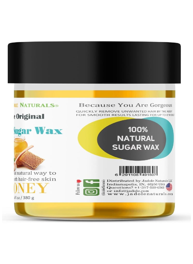 Jadole Naturals Honey Cold Sugar Wax - 250g, Removes Hair Instantly, Ideal for Legs, Underarms & Delicate Areas - Image 3