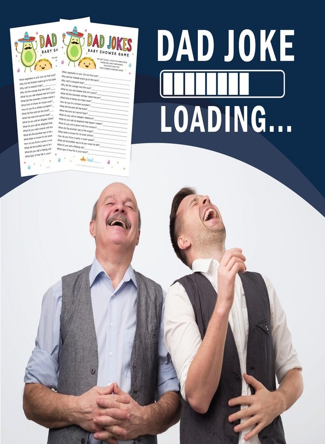 يور ماين إيفينت برينتس مجموعة ألعاب حفلات استقبال المولود الجديدة من Your Main Event Prints، عبوة من 50 لعبة، لعبة نكت الأب الممتعة، رائعة لحفلات استقبال المولود الجديد، أو أي حفلة! - Image 2